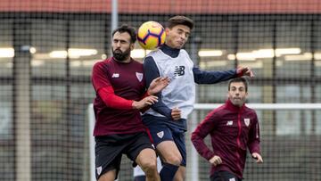 Balenziaga y Susaeta, dos de los que acaban contrato.