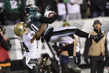 Philadelphia Eagles 24 - New Orleans Saints 26