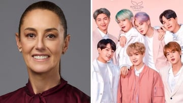 Gobierno de Corea reacciona a la petición de Claudia Sheinbaum por más conciertos de BTS en México