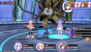 Captura de pantalla - Hyperdimension Neptunia Re;Birth2: Sisters Generation (PSV)