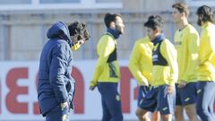 31/12/20 ENTRENAMIENTO DEL  VILLARREAL CF
  UNAI  Y EMERY
 