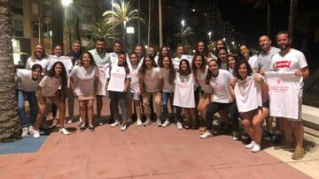 Las chicas del Almería Femenino.