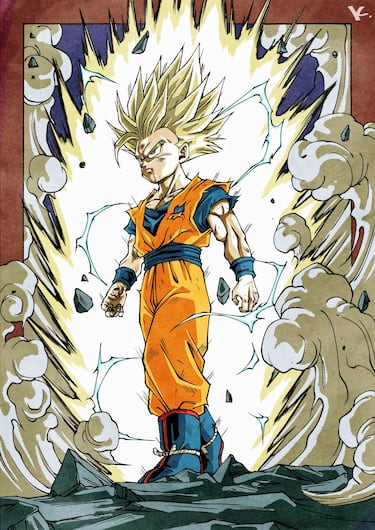'Dragon Ball' por el ilustrador Kakeru