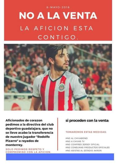 Aficionados amenazan a Vergara por posible salida de Pizarro