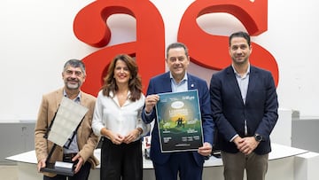 13/11/25 RUNNING VISITA PRESENTACION REDACCION DIARIOAS DIARIO AS PRIMERA CARRERA ENTRE MOLINOS LEGADO QUIJOTE ALOYSIO ARAUJO TOMAS RONCERO JUAN GUTIERREZ MARIA JESUS PELAYO VICEPRESIDENTA PRIMERA DIPUTACION CIUDAD REAL