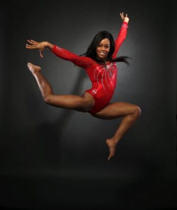 El gimnasta Gaby Douglas.