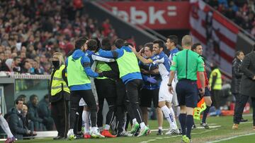 11/02/15 PARTIDO COPA DEL REY SEMIFINAL IDA 
ATHLETIC DE BILBAO - ESPANYOL 
PRIMER GOL VICTOR SANCHEZ EMPATE 1-1 