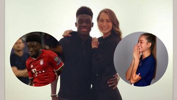 Alphonso Davies y su partido más especial: su novia es delantera del PSG