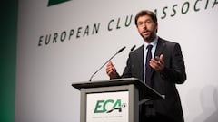 Andrea Agnelli, predisente de la ECA.