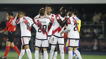 29/10/25 PARTIDO PRIMERA RONDA COPA DEL REY YUNCOS - RAYO VALLECANO
GOL FRAN PEREZ 0-1 ALEGRIA