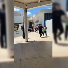 Así fue el susto que se vivió en la Terminal 3 de Cancún en la supuesta balacera