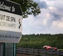 Las imágenes de la calificación en el circuito de Spa