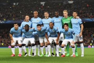 Barcelona-M. City en imágenes