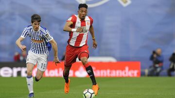 Johan Mojica, una de las piezas claves del Girona que es el mejor de los equipos ascendidos en las cinco grandes ligas de Europa