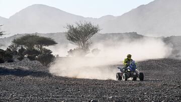 268 Pedemonte Italo (chl), Yamaha, Enrico Racing Team, Quad, action during Stage 2 of the Dakar 2020 between Al Wajh and Neom, 401 km - SS 367km, in Saudi Arabia, on January 6, 2020 - Photo Eric Vargiolu / DPPI
 
 
 06/01/2020 ONLY FOR USE IN SPAIN