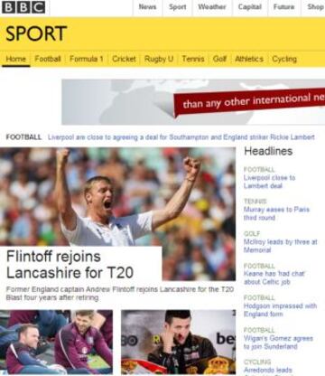 Portadas de la prensa extranjera