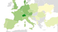 El país con más PIB per cápita de la Eurocopa