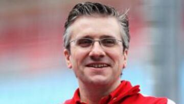 El ingeniero jefe de carreras de Ferrari, Pat Fry, en una imagen del GP de Australia de 2012.