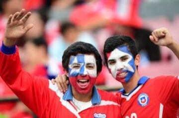 Colores y buen ambiente en el Nacional