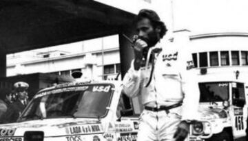 El sueño de Thierry Sabine se hace realidad el 16 de diciembre de 1978. Salían de Trocadero los 182 vehículos que formaban el primer Rally París-Dakar de la historia. Desde ese momento, la aventura se conviritió en leyenda.