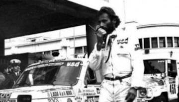 El sueño de Thierry Sabine se hace realidad el 16 de diciembre de 1978. Salían de Trocadero los 182 vehículos que formaban el primer Rally París-Dakar de la historia. Desde ese momento, la aventura se conviritió en leyenda.