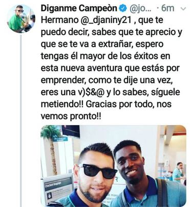 Djaniny se escapa al fútbol árabe, Santos lo vendió al Al-Ahli