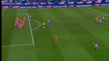 El Atlético se quejó del mal arbitraje ante el Eibar