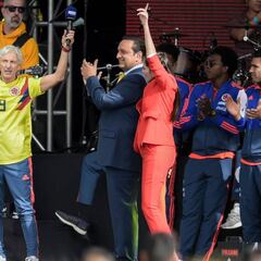 El recibimiento a la Selección Colombia a Bogotá, en vivo