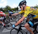 Chris Froome se cae en víspera de la gran batalla de los Alpes