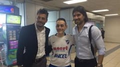 Abreu y Eguren en viajeros de Nacional para juego con Santa Fe