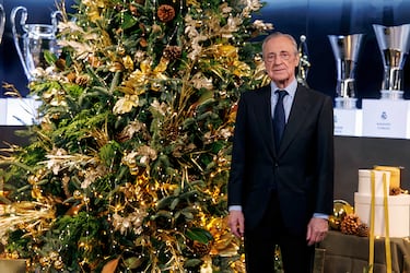 Florentino Pérez, presidente del Real Madrid.