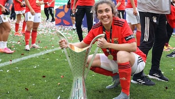 Pauleta ganó la liga portuguesa con el Benfica.