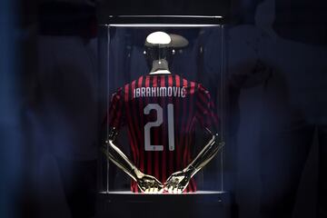 La presentación de Ibra con el Milan