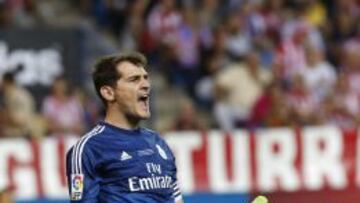 Casillas pierde por primera vez ante el Atlético como titular