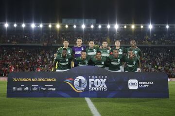 Atlético Nacional y América de Cali se enfrentaron en el inicio de la segunda jornada del Torneo Fox Sports en el estadio El Campín de Bogotá.