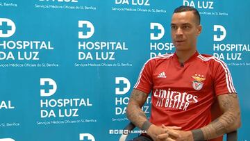 Las primeras palabras de RDT como jugador del Benfica