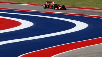 Max Verstappen fue el más rápido en los terceros libres de Austin.