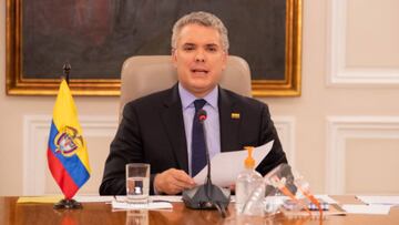 Señal en vivo y en directo hoy de la intervención del presidente de la República de Colombia, Iván Duque, para valorar la evolución del Coronavirus