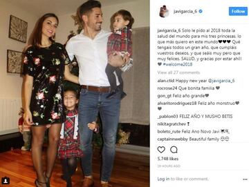 Los mensajes y las felicitaciones por Año Nuevo de los futbolistas