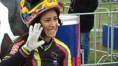 Pajón repite medalla de oro en CRI de Copa Mundo de BMX