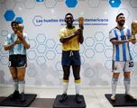 CONMEBOL unveils Messi statue