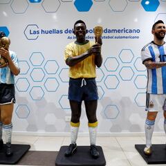 CONMEBOL unveils Messi statue