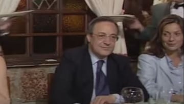 Florentino: "A mí no me des con el dedito que no soy árbitro"