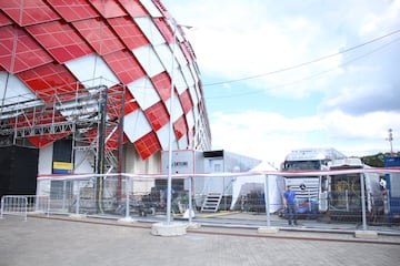 Este es el Estadio de Spartak donde debutará la Roja