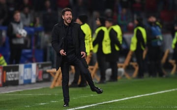 Atletico Madrid's Argentinian coach Diego Simeone