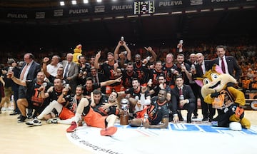 El Valencia Basket es el nuevo campeón de la Liga Endesa.