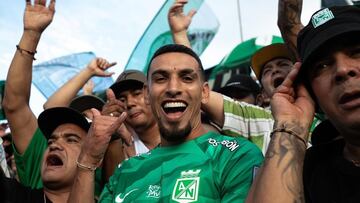 Daniel Muñoz, hincha de Atlético Nacional