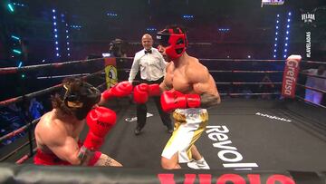 Un culturista se enfrenta a un influencer de 20 kg menos en La Velada de Ibai: el resultado deben verlo