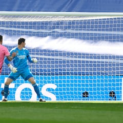 El Espanyol remató uno de cada 11 pases en campo del Madrid