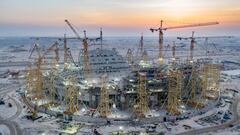 Works continue apace at Lusail Iconic Stadium ahead of World Cup